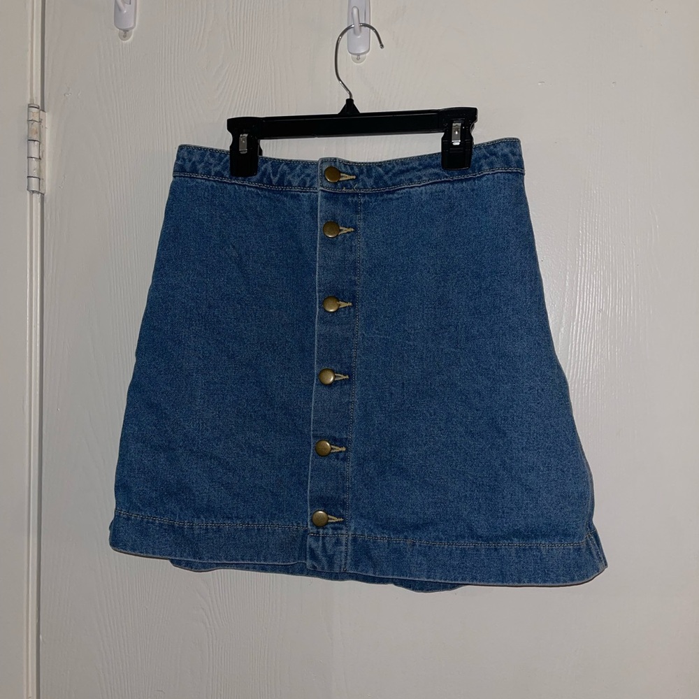 American apparel size medium Jean skirt